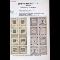 Tyskland, ndpengesedler, professionel samling, Kahla - Kyritz, ca 335 sedler, lbnr K,