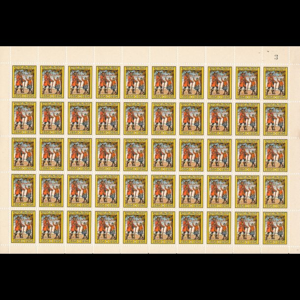 1924, Postbude, helark, ufoldet, spor i gummi,