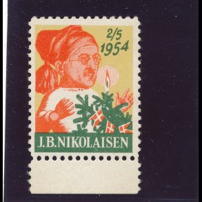1954, Variant, Hyldest til lborgs Postmester J B Nikolaisen,