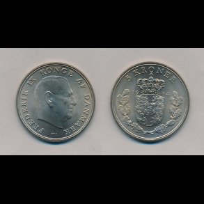1964, 5 kroner, 0,