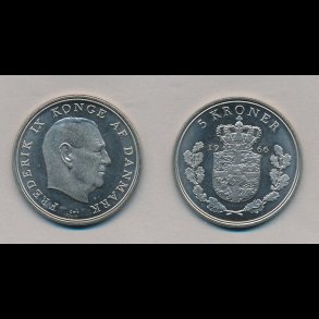 1967, 5 kroner, M,