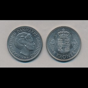 1981, 5 kroner, 0,