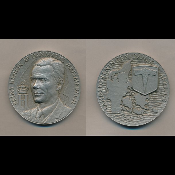 Prins Henriks resmedalje, Bahnsen, original brun ske, Landsforeningen Dansk Arbejde,