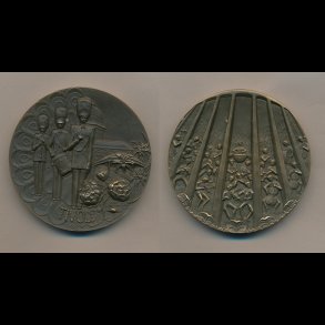 1978, Tivoli medaljen, Jean Philippe Roch, original brun ske medflger,