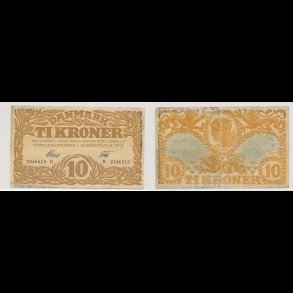 1932, 10 kroner, B, S 104, 1,