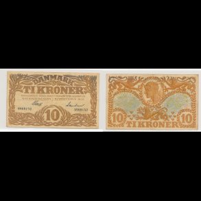 1930, 10 kroner, S 104, 1+,
