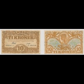 1928, 10 kroner, P, S 103, 1+,