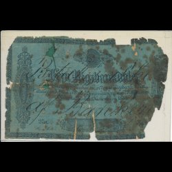 1835, 5 rigsbank daler, seddel, S 75,