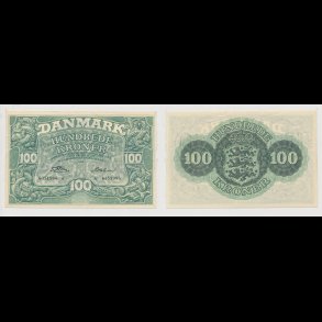 1959, 100 kroner, S, seddel, S 126, 01,