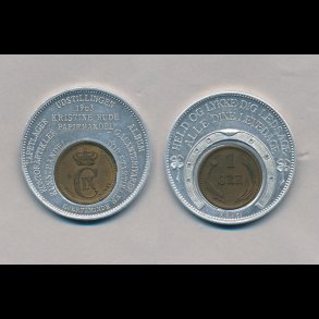 1902, Kristine Rude, Papirhandel, Kerteminde, 1 re, lykkemnt,