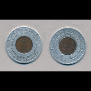 1899, Th. A. Sabroe, Randers, Johannes Kocks eftf, stort lager af isenkram, 1 re, lykkemnt,