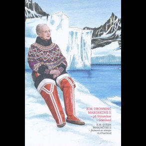 Prestigehfte, Grnland, H.M.Dronning Margrethe II - p frimrker i Grnland,