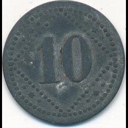 Kriegsgefangenen lager Altdamm, 10 pfennig