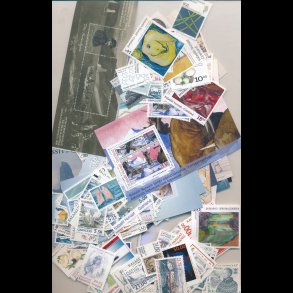 Billig porto, Gr�nland, p�lydende ca 2100,-kr, 