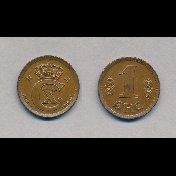 1919, 1 re, bronze, 0,
