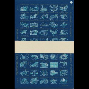 Skalatryk samling, 1967-69, 3 forskellige, 5115