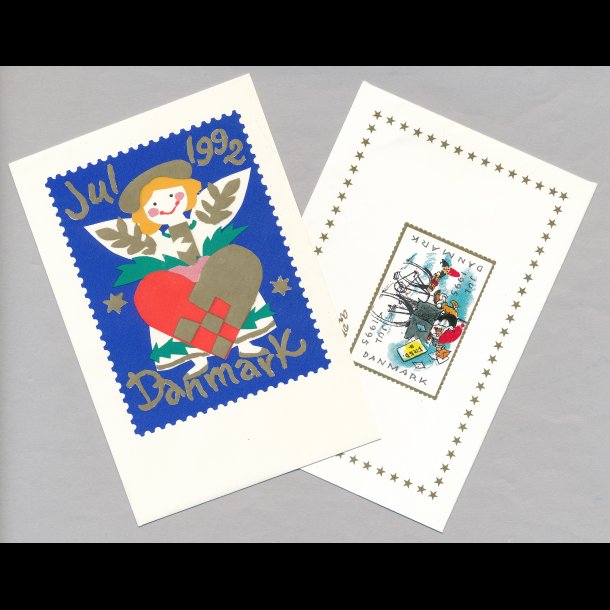 Recept kuverter fra 1990'erne, juleark og hfter, plus overraskelser, 5117,