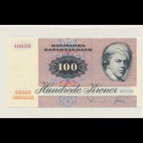 1972, 100 kroner, A0, seddel, 0,