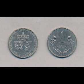1960, Grnland, 1 krone, 01,