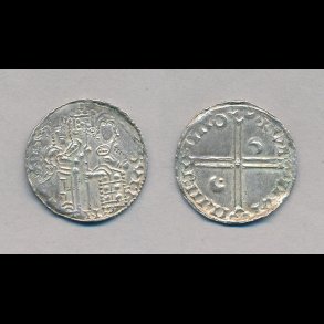 1047 - 1075, Sven Estridsen, pennig, Lund, 1+, sm hak,