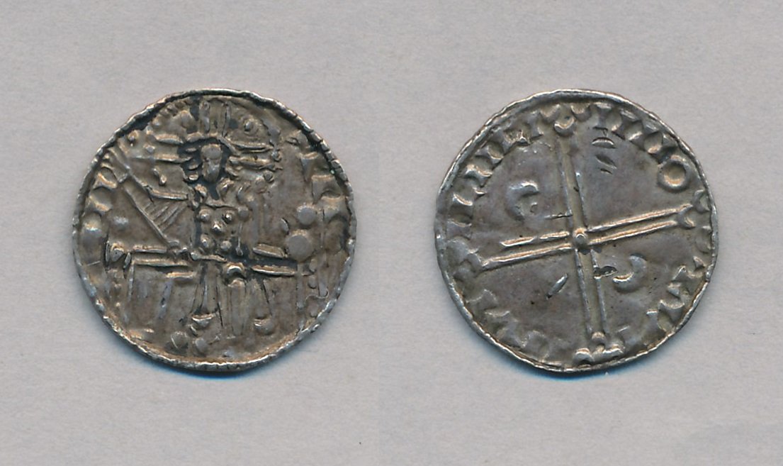 1047 - 1075, Sven Estridsen, pennig, Lund, 1+, - 1047-1075 Svend ...