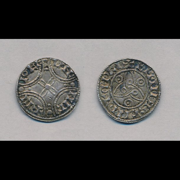 1047 - 1075, Sven Estridsen, pennig, Roskilde, 1+ / 01,