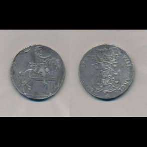 1672, Christian V, 2 kroner, glat bund, 1+, H 72,