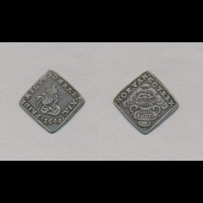 1648, Frederik III, 1/12 speciedaler, 1+ / 1, 8/25