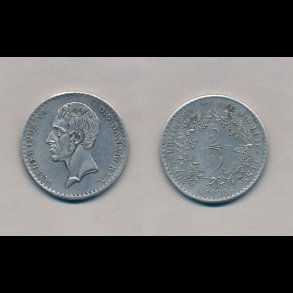 1830, Frederik VI, Lauenborg, 2/3 thaler / zweidrittel, 1+, 44H1,