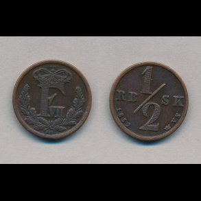 1852, Frederik VII, � rb skilling,