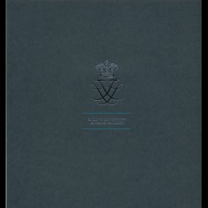 HKH Prins Henrik souvenirmappe, 80 �rs f�dselsdag,