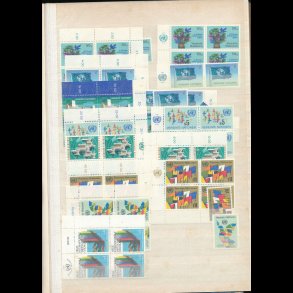 United Nations, Wien frimrker, samlet i indstiksbog, 5130,