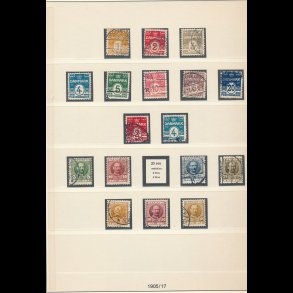 Danmarks samling i 2 Lindner album, 1851 - 1994, ej komplet, 5132