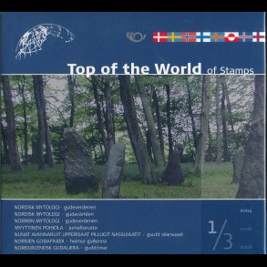 2004, Top of the world, Nordiske fllesudgaver, srmappe med 8 miniark