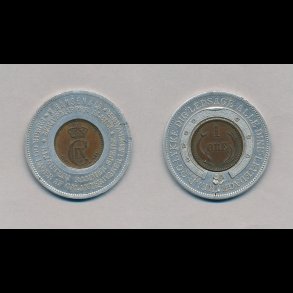 1902, N. Hansen & Co, Fabrik og lager af galanterivarer, 1 re, lykkemnt,