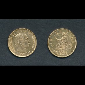 1877, Christian IX, 10 kroner, 01, guldmnt, 