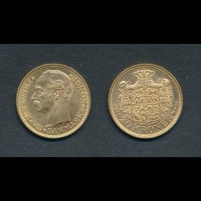 1911, Frederik VIII, 20 kroner, 0, guldmnt,