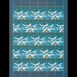 1974 - 1998, Grnland juleark i Redus ringbind, 2 fra hver rgang, 5138,