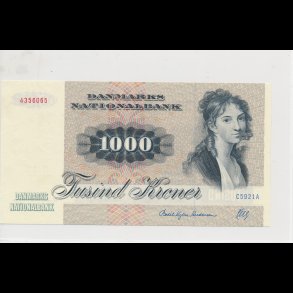 1992, 1000 kroner seddel, Danmark, C5, 0