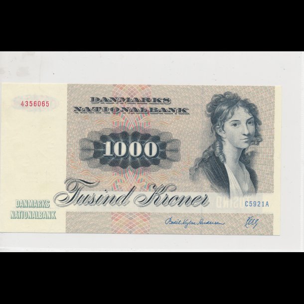1992, 1000 kroner seddel, Danmark, C5, 0