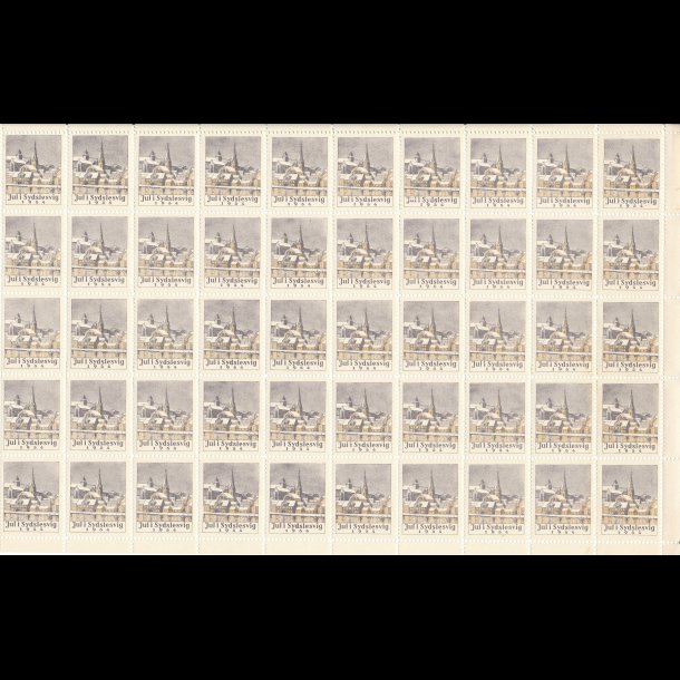 Sydslesvig juleark, 1954-1970, 1972-2005, flot samling, 5143,