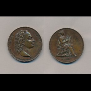 J. Herman Wessel, forfatter, medalje, pudset,