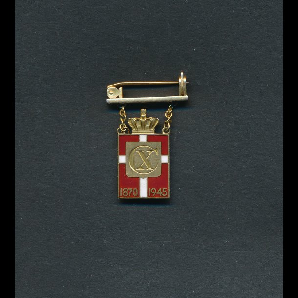 Kongen�l med bj�lke, 14 karat guld, 4,61 gram