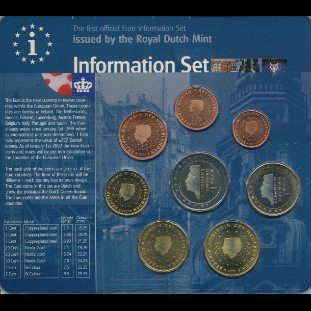 2001, Holland, euro-s�t,