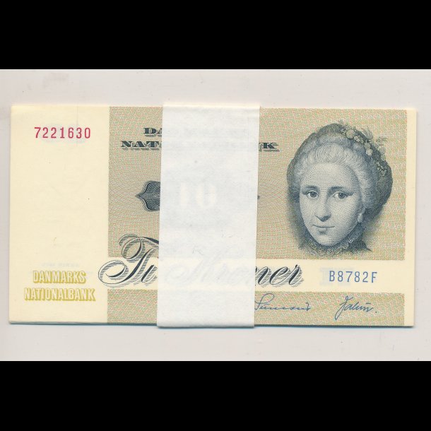 1978, 10 kroner, bundt, 10 sedler, B8,