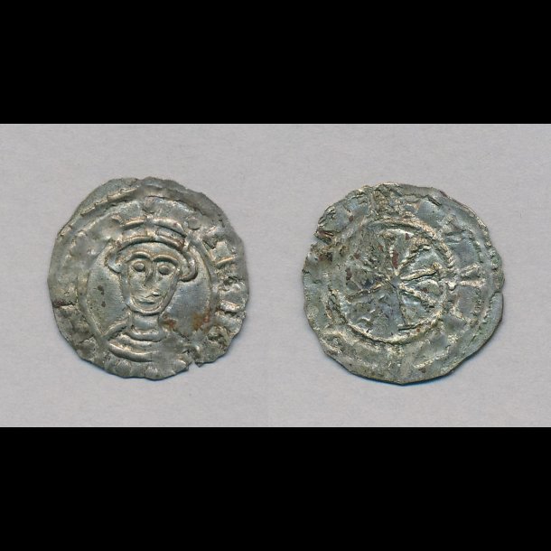 1134-37, Erik Emune, penning, Roskilde, M�ntmester Martin, Hbg 4,