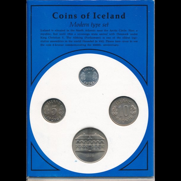 1976, Island, m�nts�t,