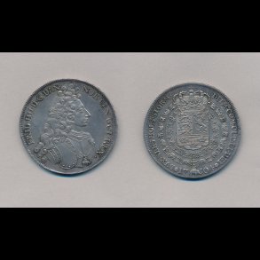 1704, Frederik IV, speciedaler, 01 / 0, H 34A