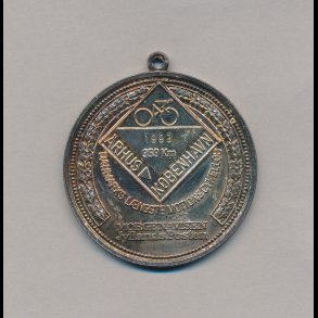 1993, Danmarks l�ngste motionscykell�b, medalje,
