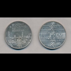 1971, Finland, 10 markkaa, EM i Helsinki,